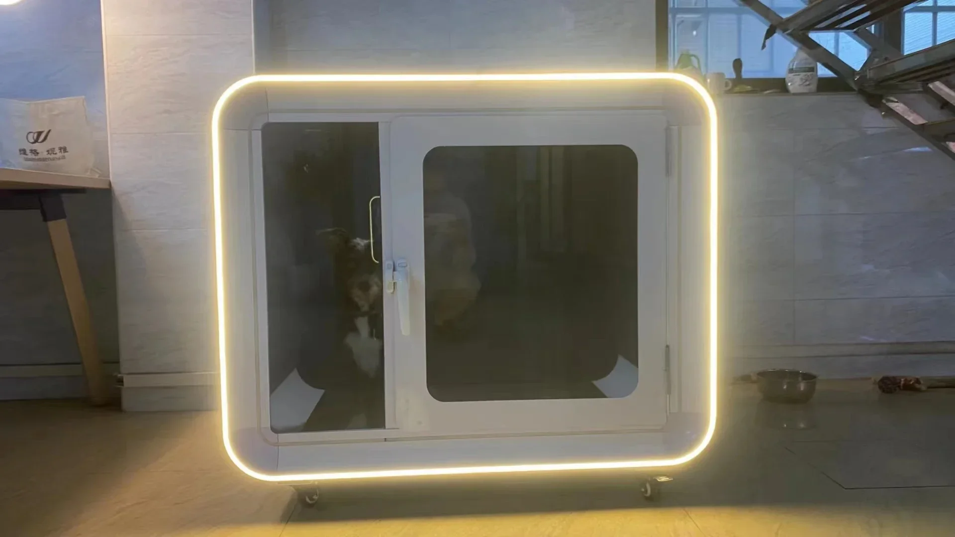 

FG44Домашняя звукоизоляционная комната для домашних животных, подвижная мини-звукоизоляционная крышка коробки, клетка, стеклянная комната