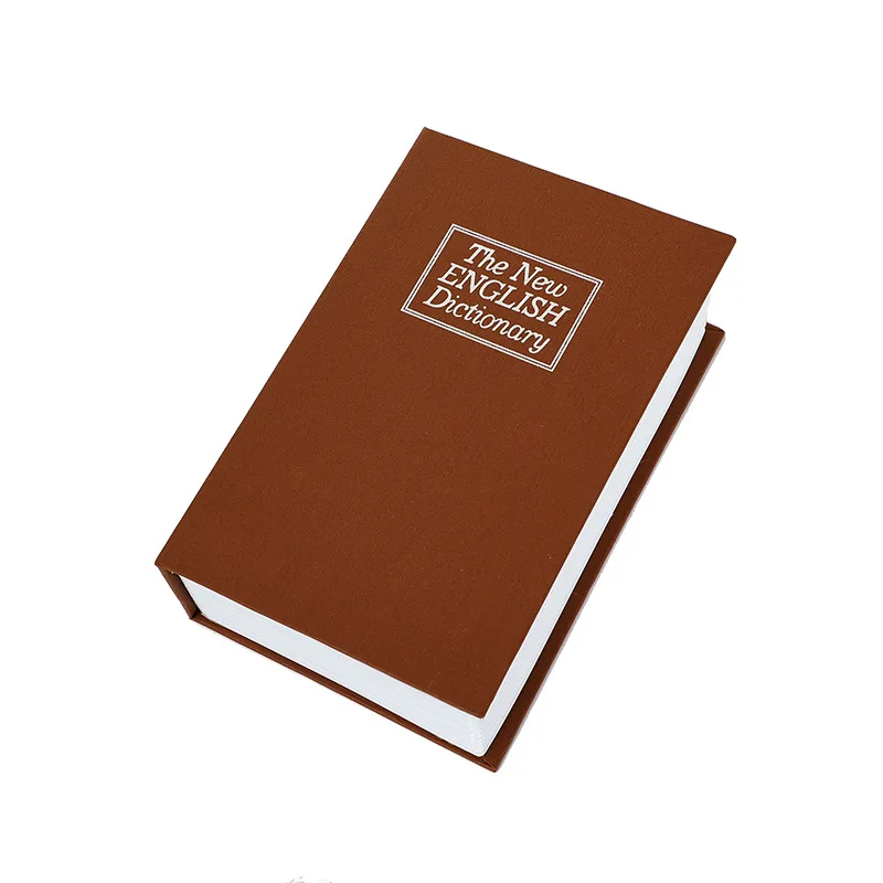 Fabricação profissional pronta para enviar mini livro de dicionário seguro - 4 cores, bloqueio de combinação. Armazenamento oculto com núcleo de aço