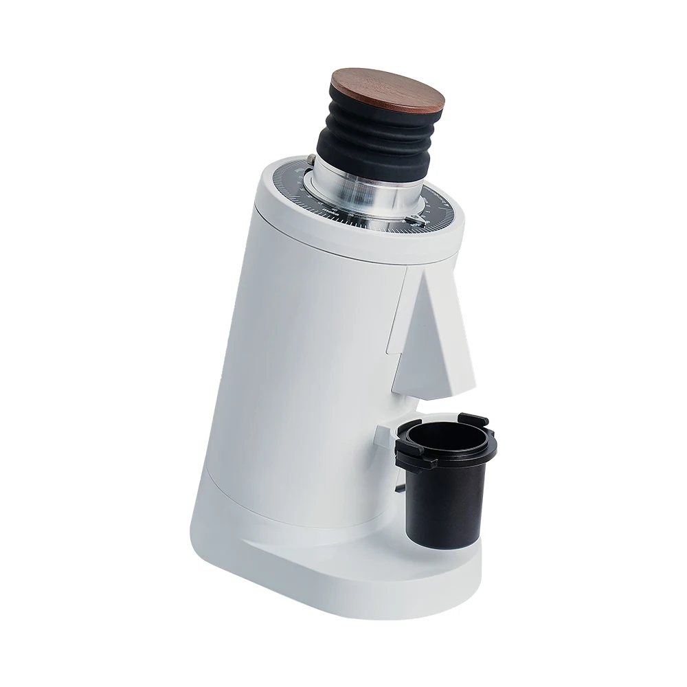 Macinacaffè ad alta velocità con bava piatta Macinacaffè ad alta capacità da chicchi a tazza da 83 mm Macinacaffè piatto per fabbrica di caffè espresso Df83