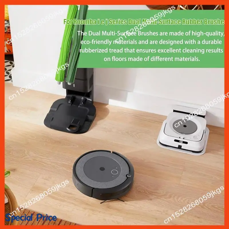 

ABIY Replacement Roller Brushes For Roomba I1 I1+ I3 I3+ I4 I4+ I5 I5+ I6 I6+ I7 I7+ I8+ E5 E6 E7 J5 J5+ J7 J7+ Combo Parts