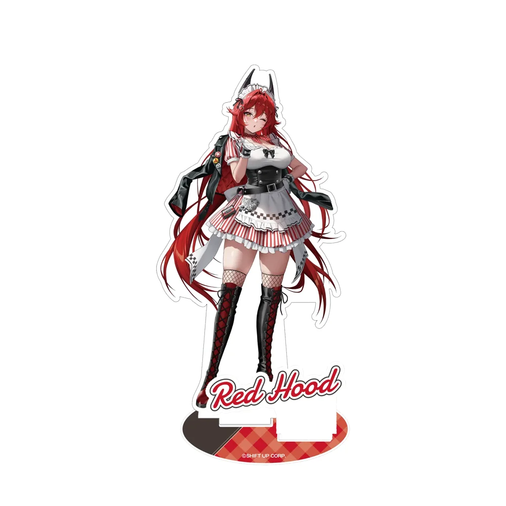 HOT Game Red Rapi Anis Goddess 10&15CM Double Sided Acrylic Stand Keychain 2026 New Anime Stand Desk Display Decor Fan Gift