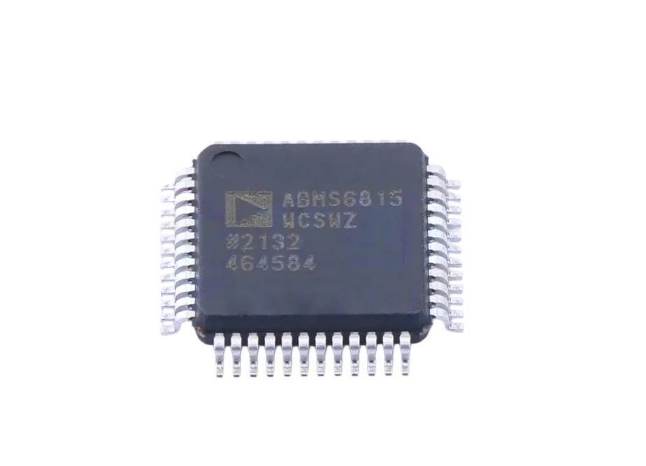 Newly manufactured original ADBMS6815WCSWZ chip with silk-screened ABMS6815 and LQFP-48 package for battery management.