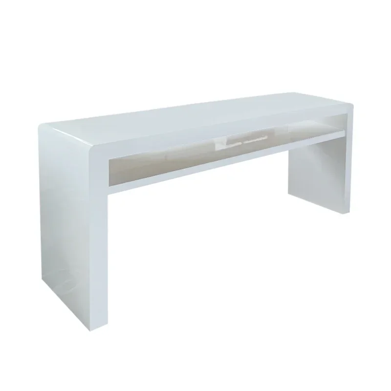 Manicure Beauty Salon Nail Tables Dressing Professional Luxury White Nail Tables Exquisite Living Room Mesa Manicura Furniture