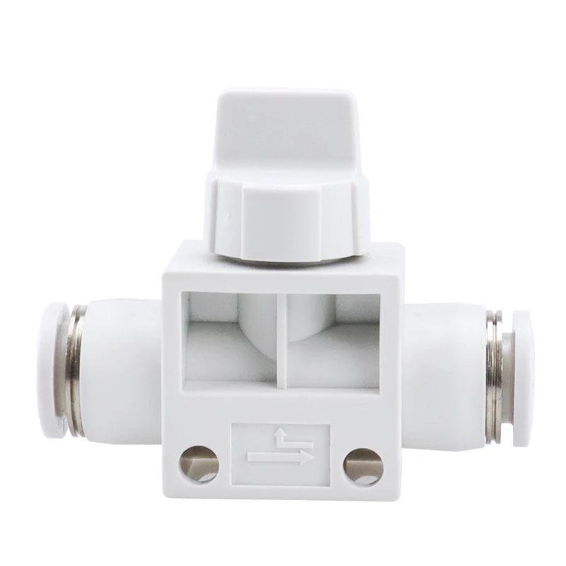 

Pneumatic Quick Connector Manual air Valve Manual Valve HVFF-6 4 10 12 Release Pressure and Exhaust After Three-way Valve Closed
