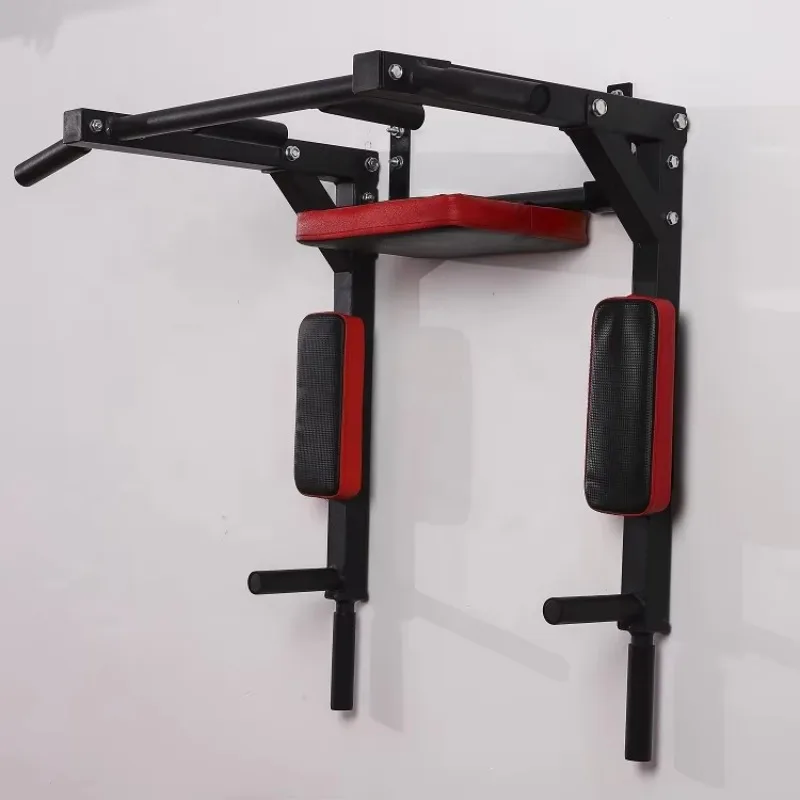 2026 Home Gym Wall Mounted Pull up Bar Chin up Bar Fitness Equipment Pull-up Bar Dip Station Suspension Frame