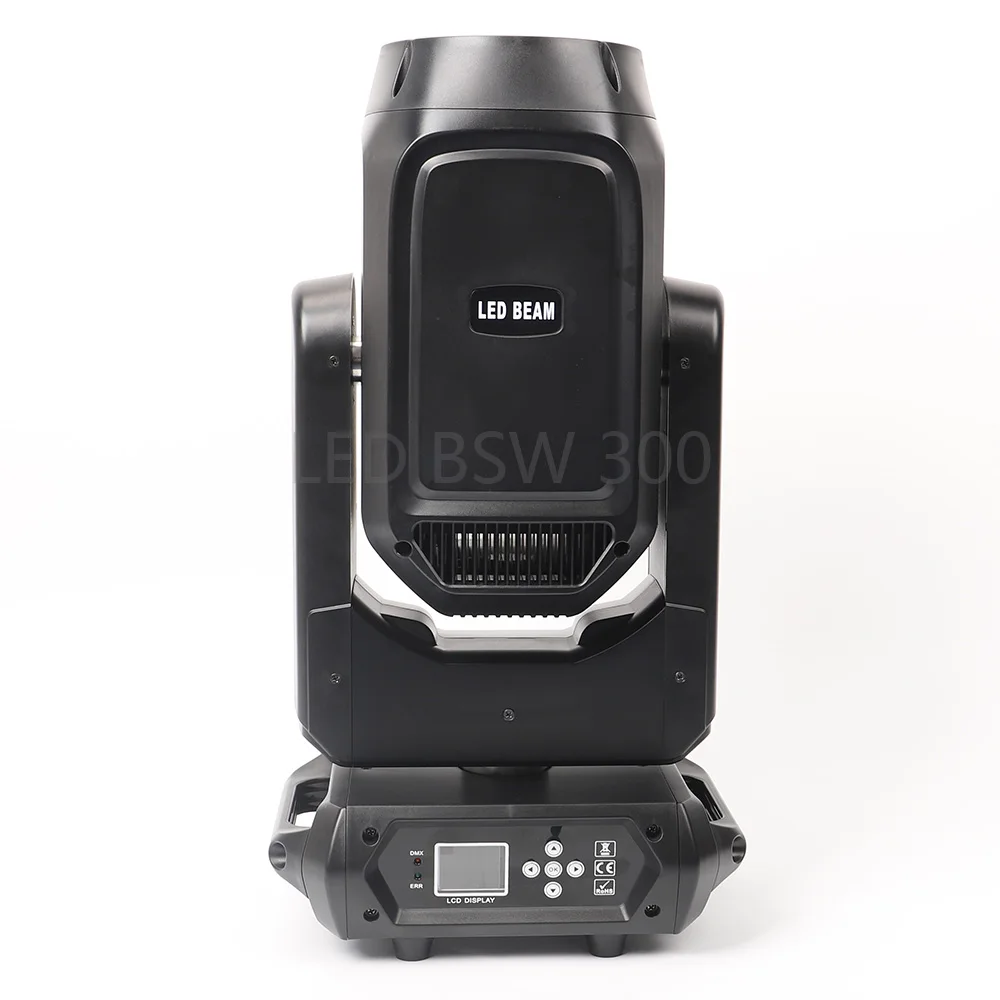 Imagem -03 - Led Beam Wash Moving Head Light 3in Efeito de Feixe Efeito Arco-íris Cores Geada Bsw 300w