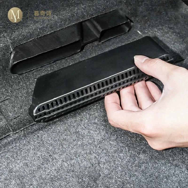 For Geely Xingyue 2021 2022 Car Air Condition Vent Cover Rear Seat anti dust Outlet Cover Conditioning Cover Refit Accessories