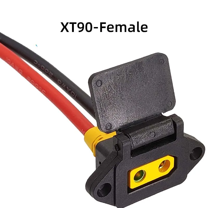 XT90 silicone wire comes with a fixed ear-shaped power charging port