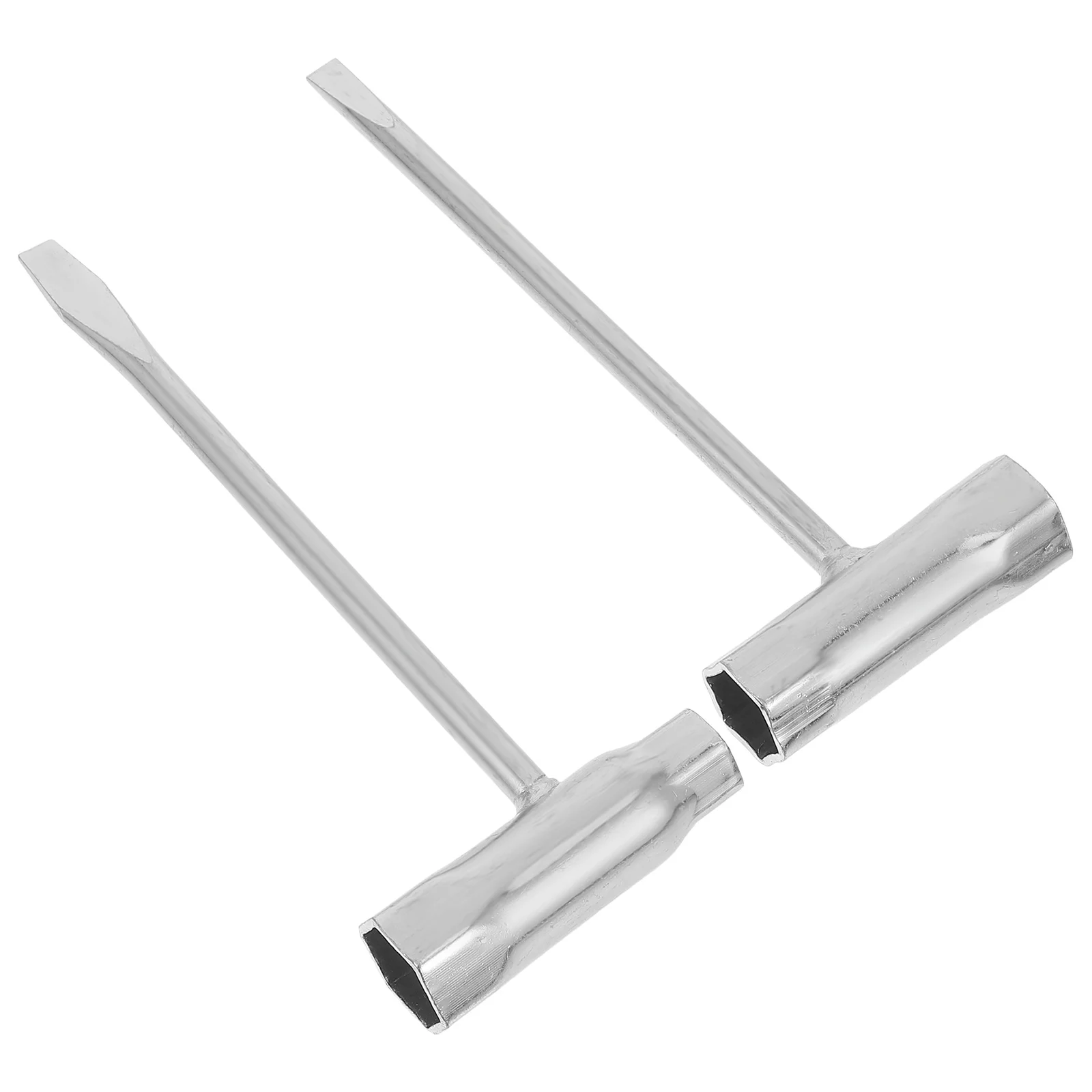 

2 Pcs Socket Wrench Chainsaw Splitter Ratchet Scrench Tool Kit Adjustment Weeder