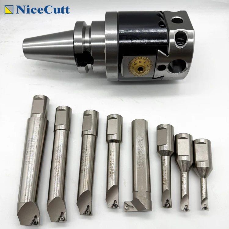 BT NT SK R8 NBH2084 Small Diameter Fine Boring Head Set BT40/BT50/NT40/NT50/SK40/SK50/R8 NBH2084 -8PFine-tune Precision