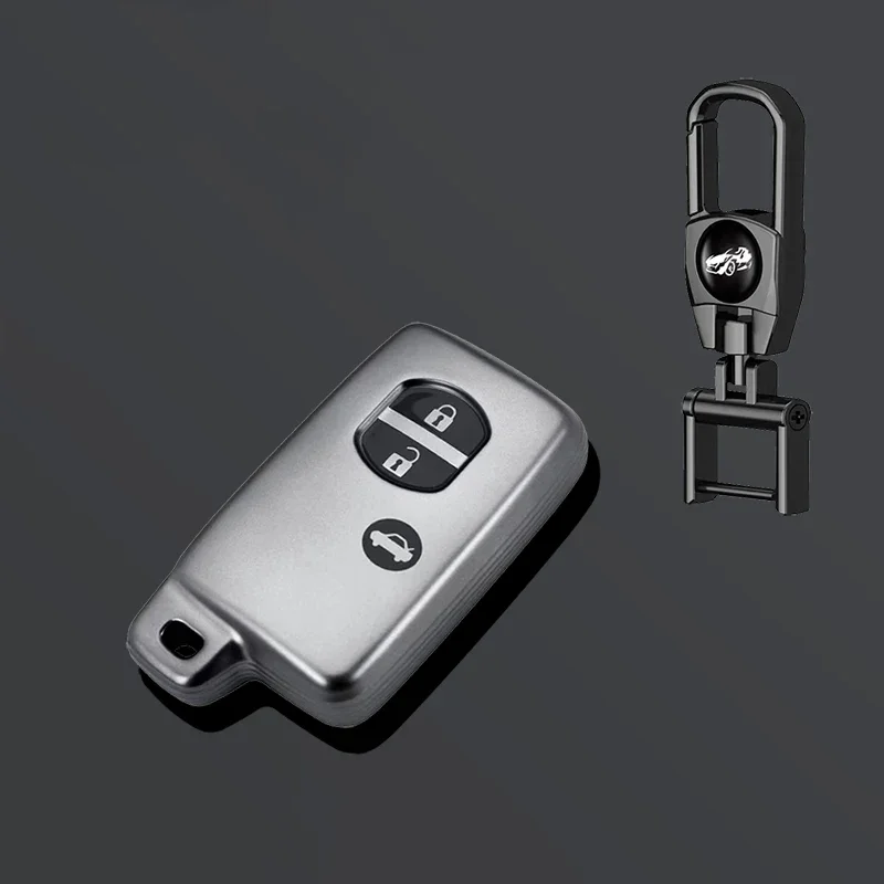 

Grey Tpu Car Key Case For Toyota Aqua RAV4 Land Cruiser Camry Prado Corolla Prius Cover Keyless Remote Fob 2013 2014