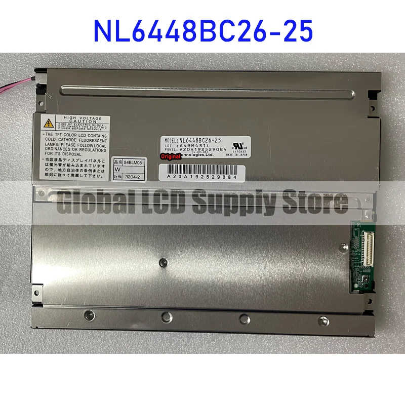 

NL6448BC26-25 8.4 Inch Original LCD Display Screen Panel for NEC Brand New Fast Shipping Before 100% Tested