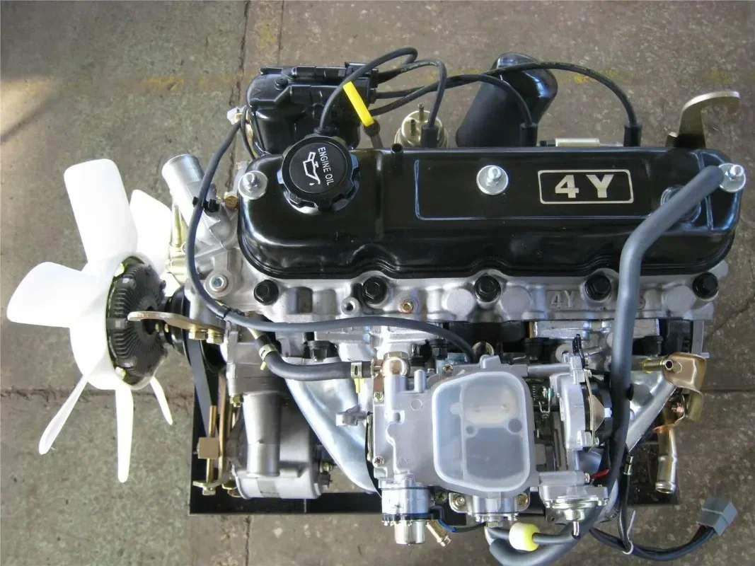 Light Pickup Car Engine, Brand New 4Y hiace motor engine assembly