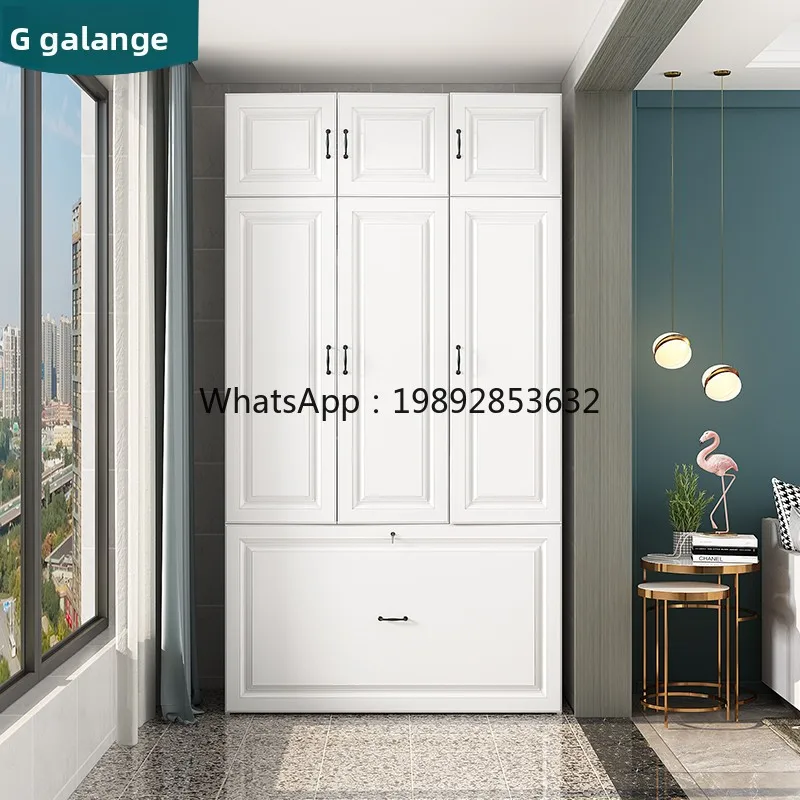 

YFY Balcony Multifunctional Folding Invisible Bed Wardrobe Integrated Household with Storage Cabinet Folding Bed Cabinet