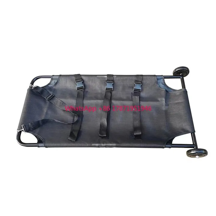 Hot sale Manufacturer Veterinary medical equipment veterinary stretcher trolley for pet rescue with wheels