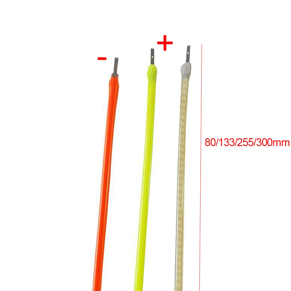 Led Soft Silament DC3V 80mm 133mm 255mm Length 1900-2200K Edison Bulb LED Diodes Flexible Filament DIY Christmas Decorative Lamp