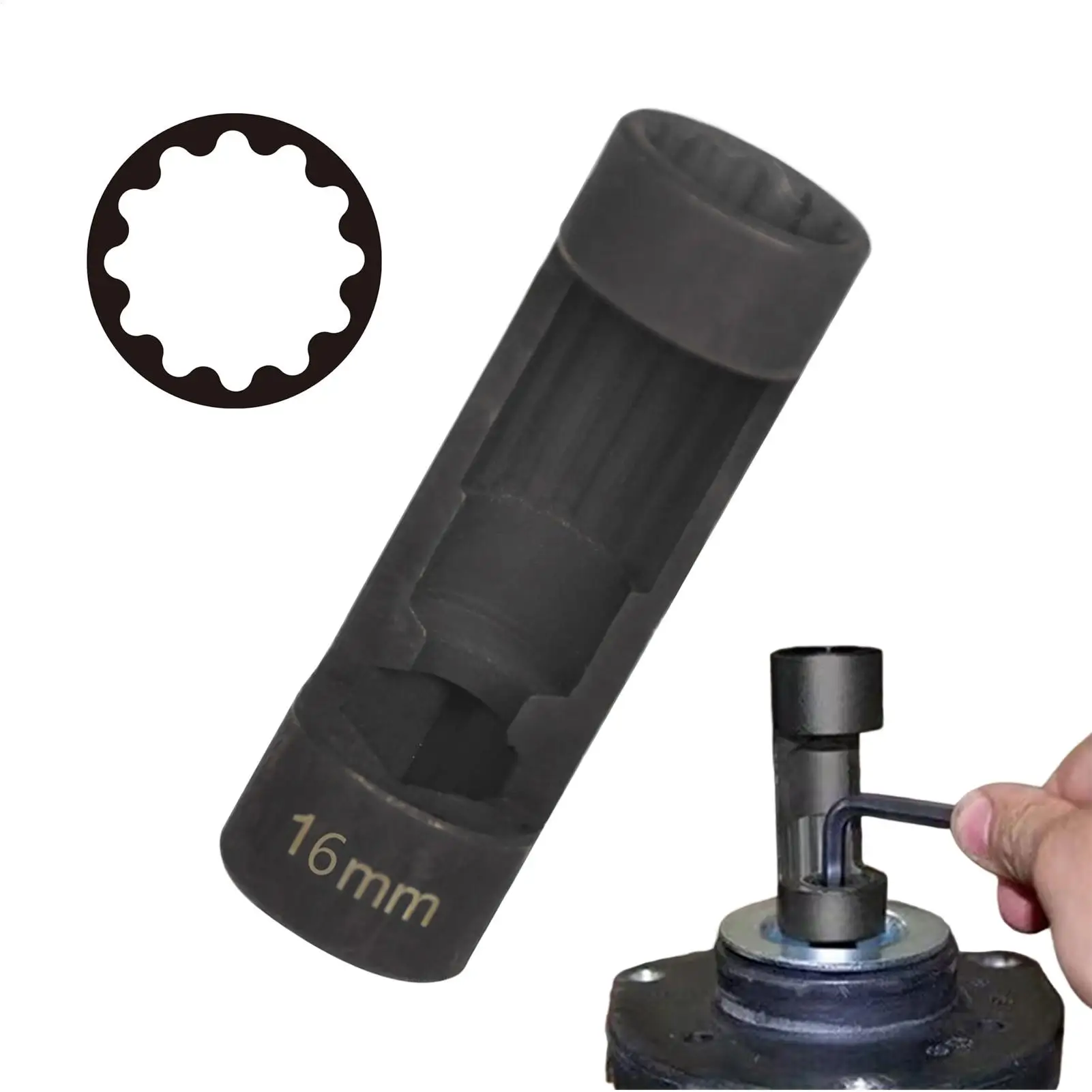 

Shock Absorber Socket Shock Absorber Repair Screw Remover Strut Nut Remover for Car Truck Sedan SUV RV Mechanics Outdoor Home