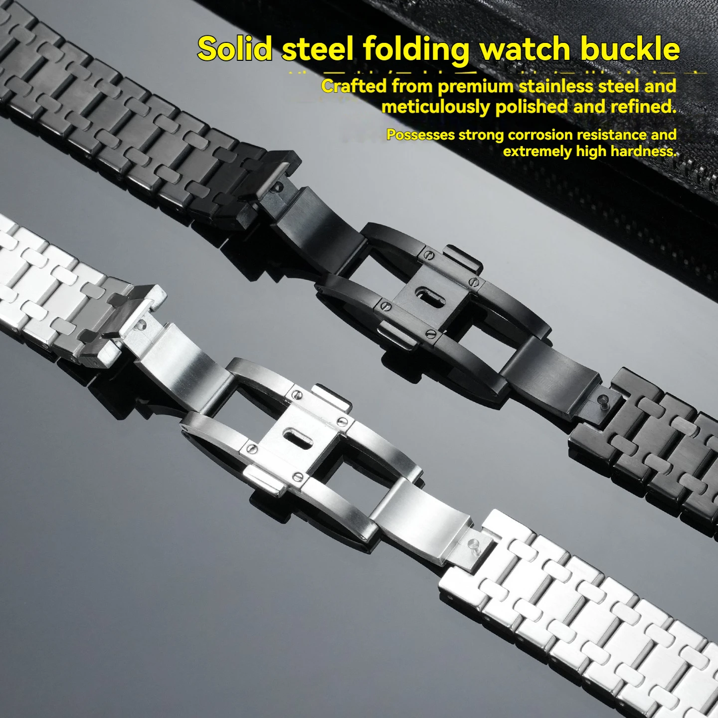 Suitable for G-SHOCK Casio small silver block series GMW-B5000 GM-B2100 modified and upgraded stainless steel watch strap