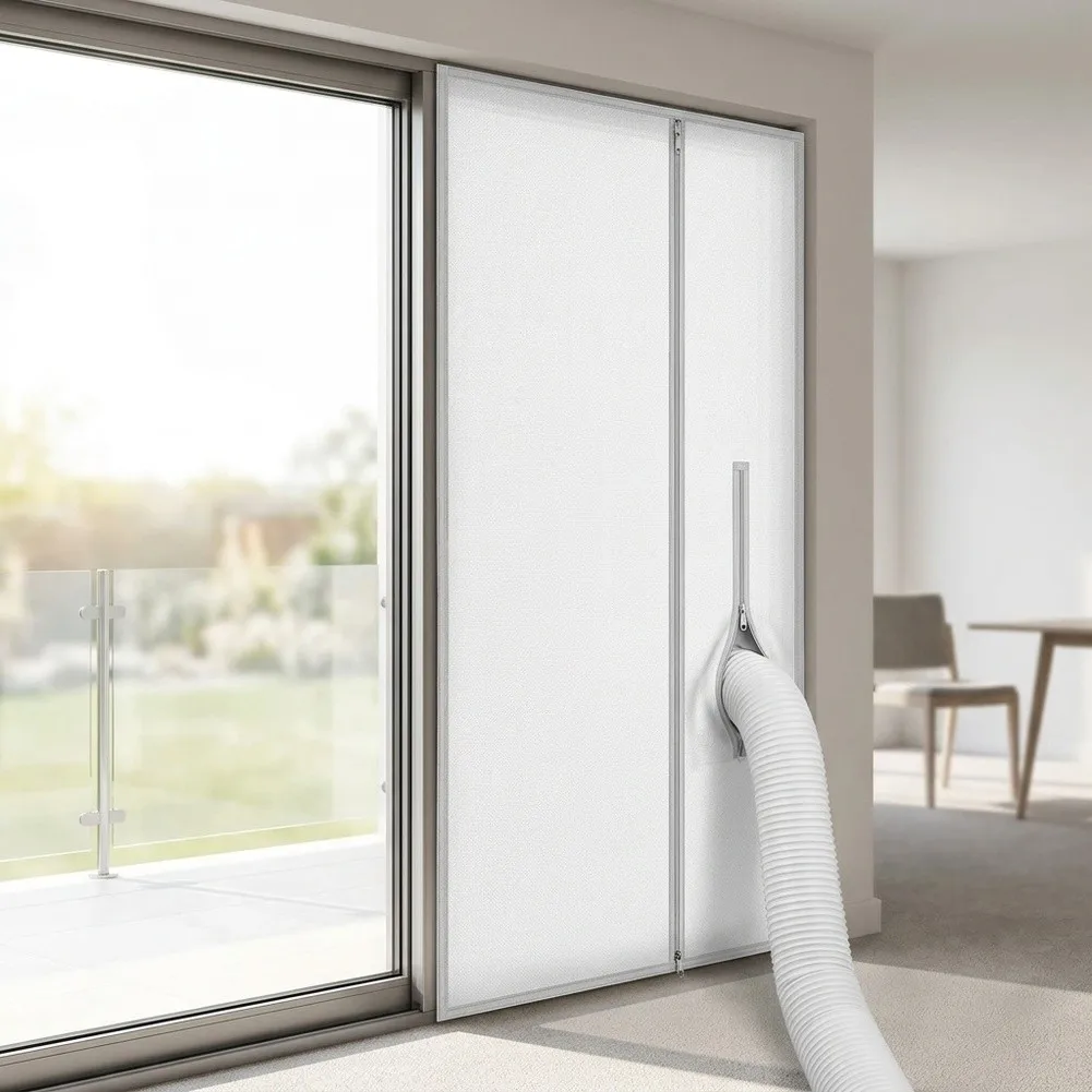 Convenient And Cost Effective Mobile Air Conditioner Door Seal Cloth Air Conditioning 210x90cm Portable Sliding