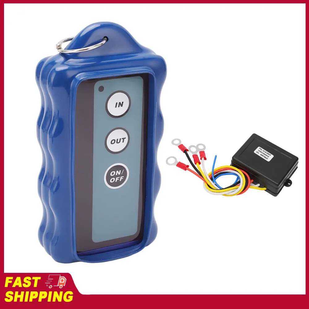 Control Electric Winch Controller Wireless Winch Remote with 434MHZ Receiver Tool for Truck ATV Winch Remote Control