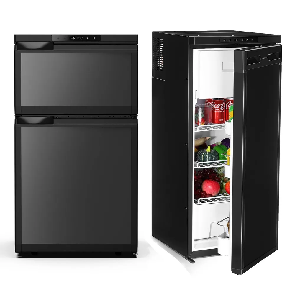 79L12/24V Kompressor Kühlschrank Gefrierschrank Wohnmobil Wohnmobil Wohnwagen Wohnmobil