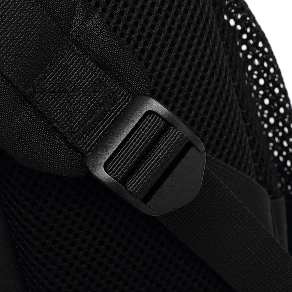 Camera Bag Dslr Backpack Waterproof Nylon Shockproof Rain Cover Dual Zipper Mesh Pockets Adjustable Dividers Grey