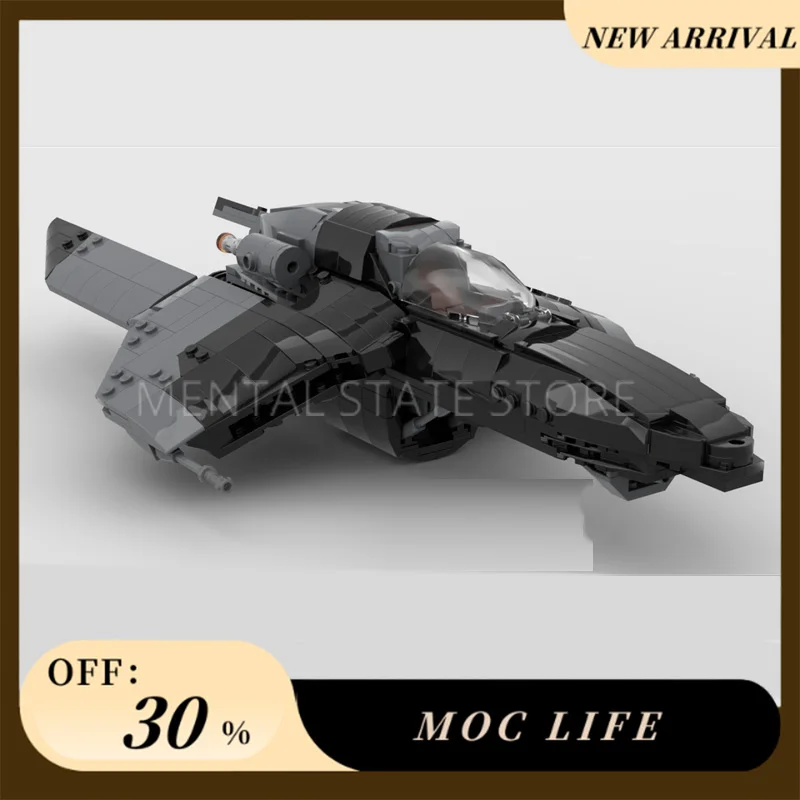 [678 peças] conjunto de blocos de construção criativos moc dunelizard personalizados, brinquedos educativos, kit de modelo de construção diy, presentes de aniversário