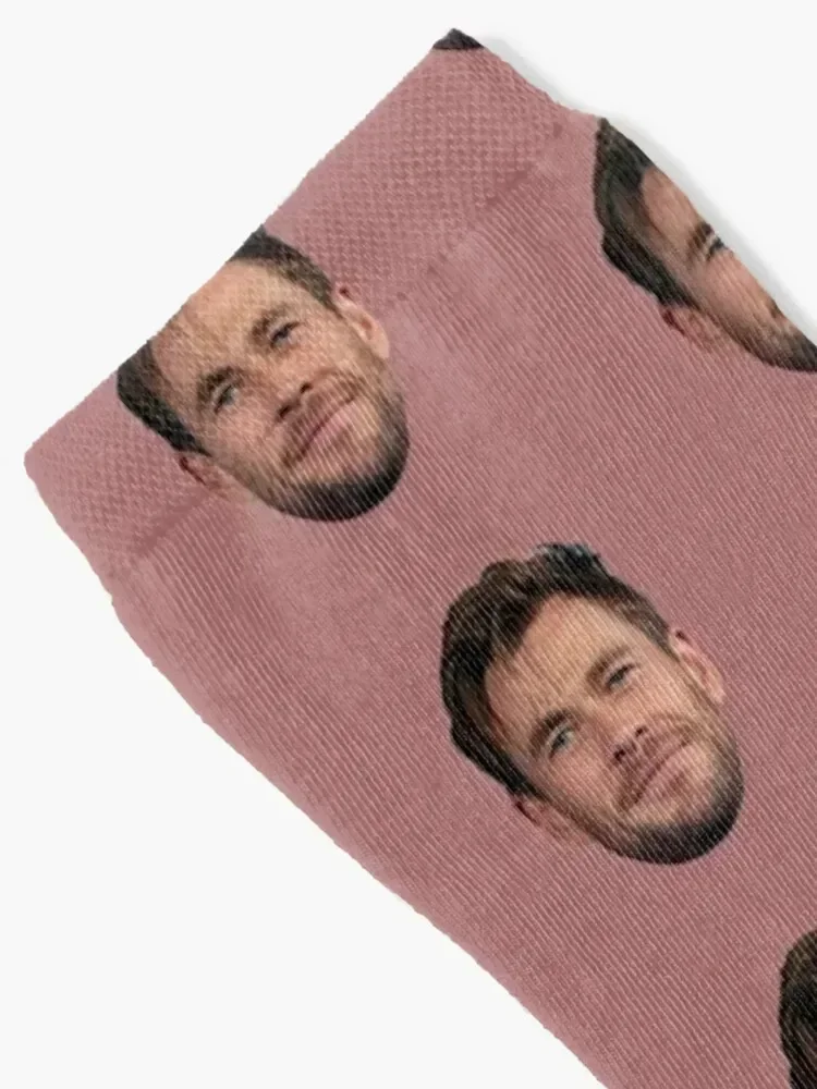 Chris Hemsworth Socks fashionable with print japanese fashion christmas gifts Ladies Socks Men's