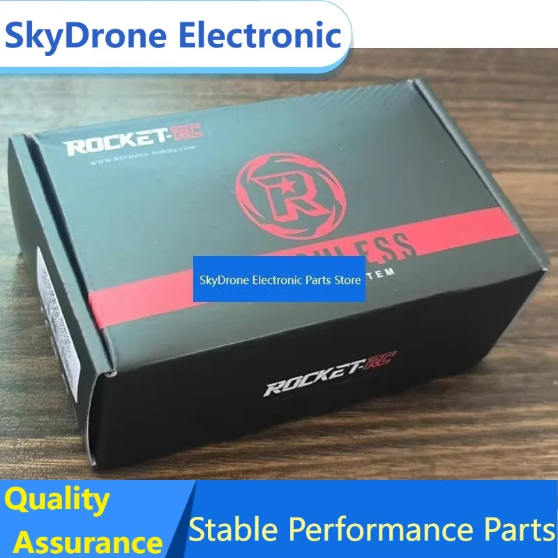 SkyDEl1pcs New Rocket 4092 1250KV/1420KV/1650KV 4Pole 5mm Sensorless Brushless Motor For 1/8 Drift Racing Monster Truck Off Road
