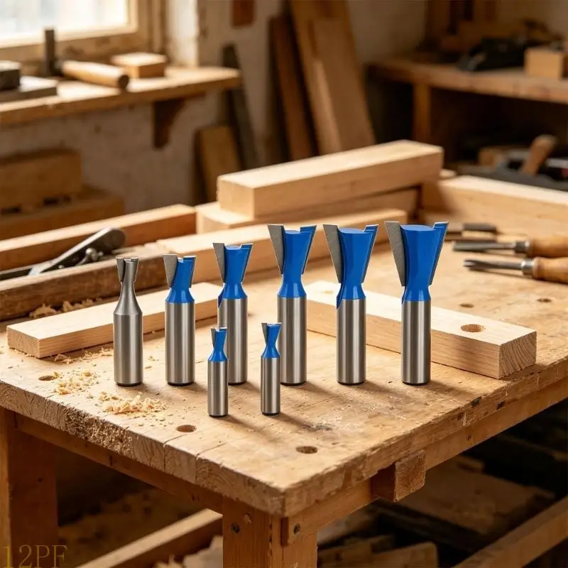 12PF 12mm Stem Hardened cementite Milling Cutters Set Of 6 For Complex Connection Projects