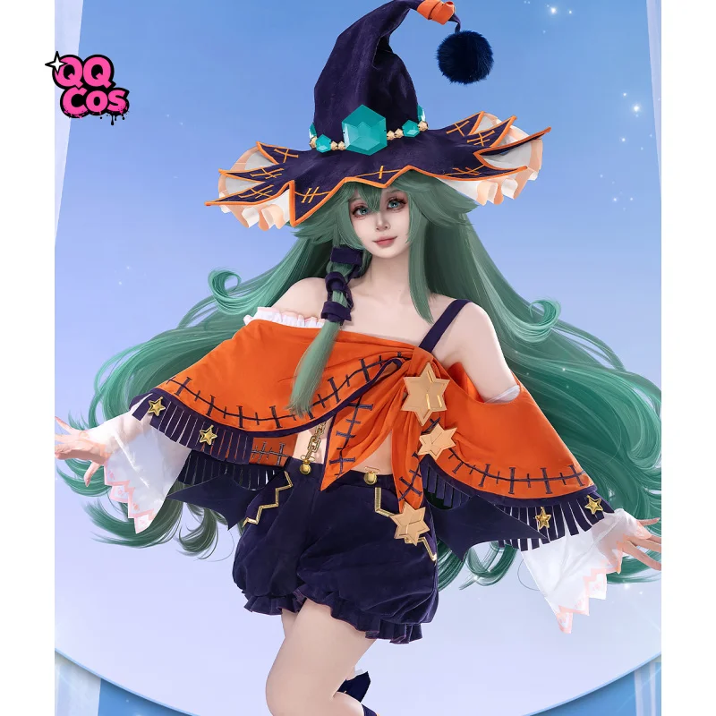 

DATE A LIVE Kagamiya Natsumi Witch Cosplay Costume Outfit Halloween Carnival Christmas Role Play QQcos