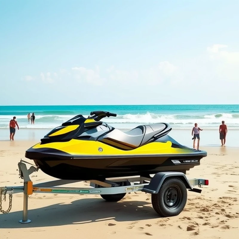 

Multifunctional Universal Double Yacht Trailer Center Axle Trailer Can Be Listed Motorboat Speedboat