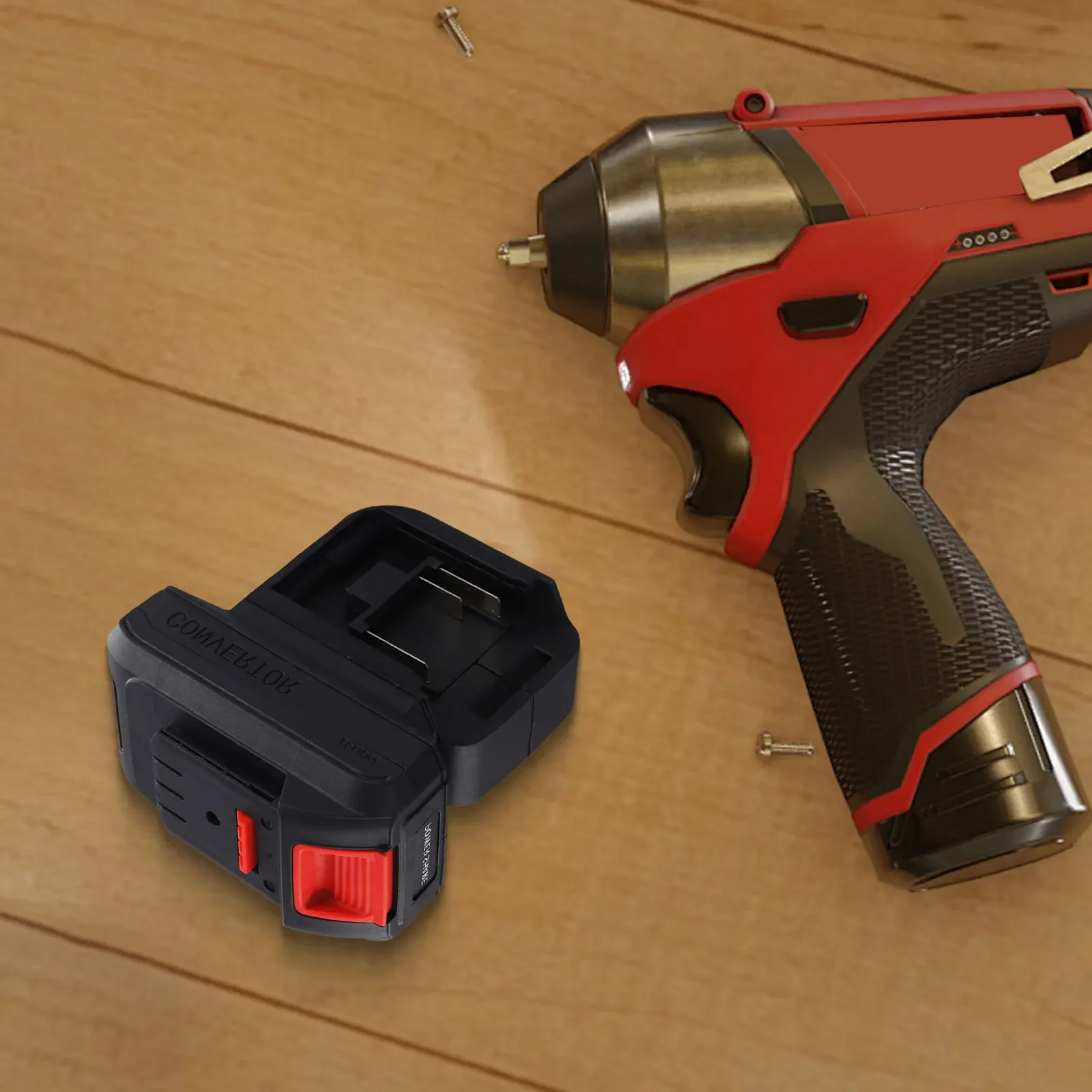 

Адаптер-конвертер 2-в-1 для аккумуляторов Dongcheng 280 20V, совместимый с блоками питания BL1830 BL1840, 135*100 мм (модель 2026 года)