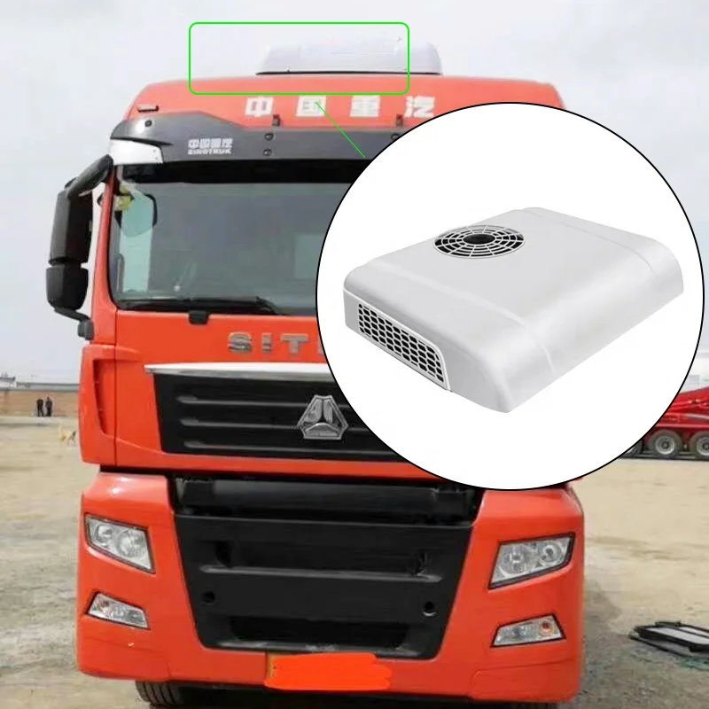 Light Weight Battery Powered Auto Caravan Car Air Conditioning 12V 24V Van Diesel Truck DC Parking Cooler Sleeper for RV