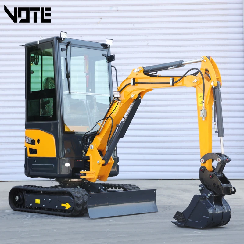 EPA Mini Excavator 1.8 Ton For Sale Hydraulic Crawler Small Digger Prices Free After Sale Service 2000kg 2Ton Mini Excavators