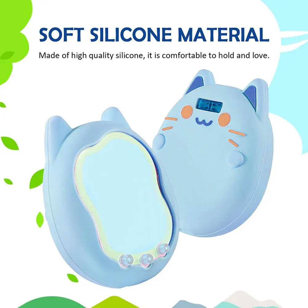 وحدة تحكم ألعاب الحيوانات الأليفة الرقمية من السيليكون واقية ، جهاز الحيوانات الأليفة الافتراضي التفاعلي المحمول ، U1y9