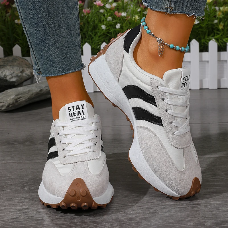 Modische Gelb Gestreifte Plate – Women'S Yellow Fashion Sneakers Bewertung und Preis
