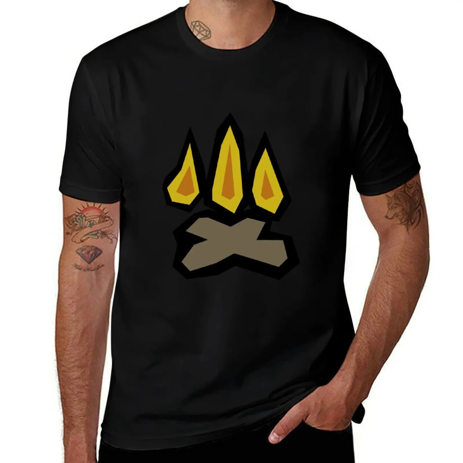 99 Firemaking Skill Cloak T-Shirt sublime for a boy mens graphic t-shirts hip hop