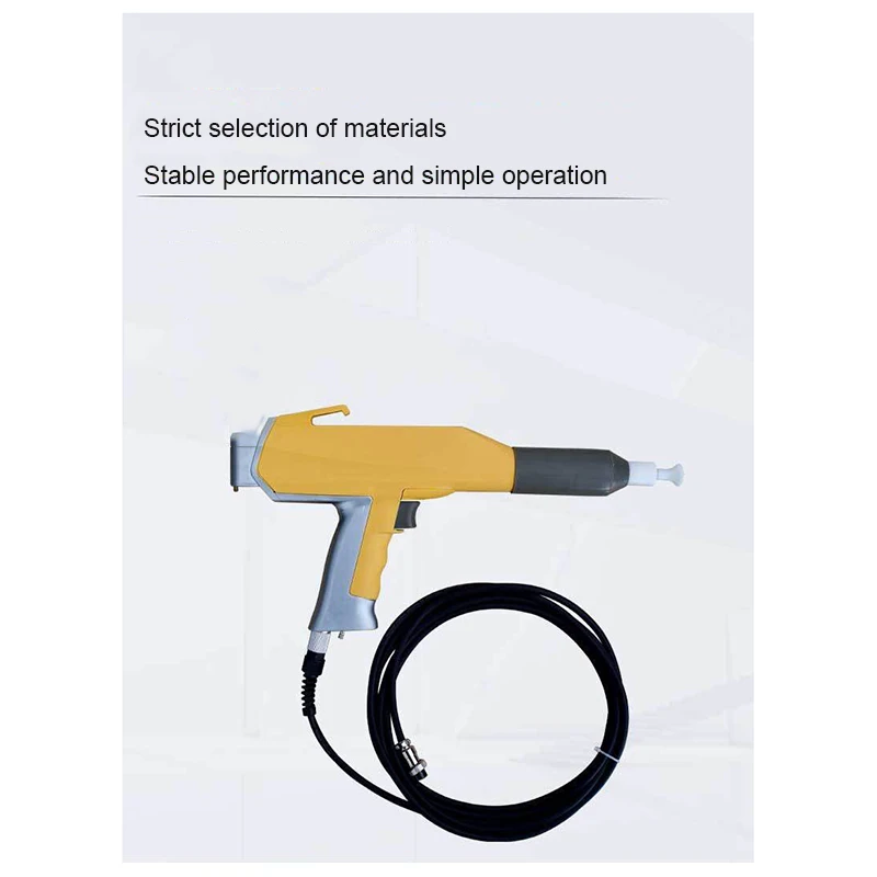 Imagem -03 - Pistola de Revestimento de Pintura em pó Portátil Máquina de Revestimento Eletrostático Digital Máquina de Pulverização Experimental Equipamento de Pulverização