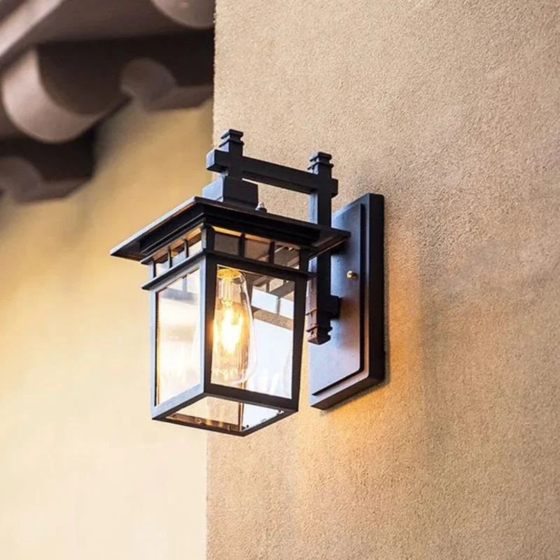 outward Wall Lamp Outdoor Lamp Waterproof Garden Lamp Balcony Wall Lamp Stairway Aisle Entrance Door Outdoor Wall Lamp