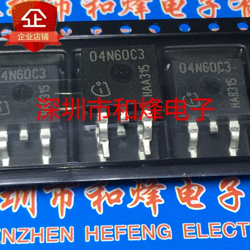 10PCS 04N60C3 SPB04N60C3  TO-263 600V in stock 100% new and original