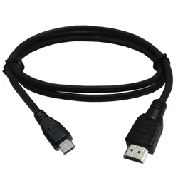 HDMI to Micro USB 5P Cable, 1m Micro USB to HDMI Cable Adapter Male Data Charging Cord Converter Connector Cable
