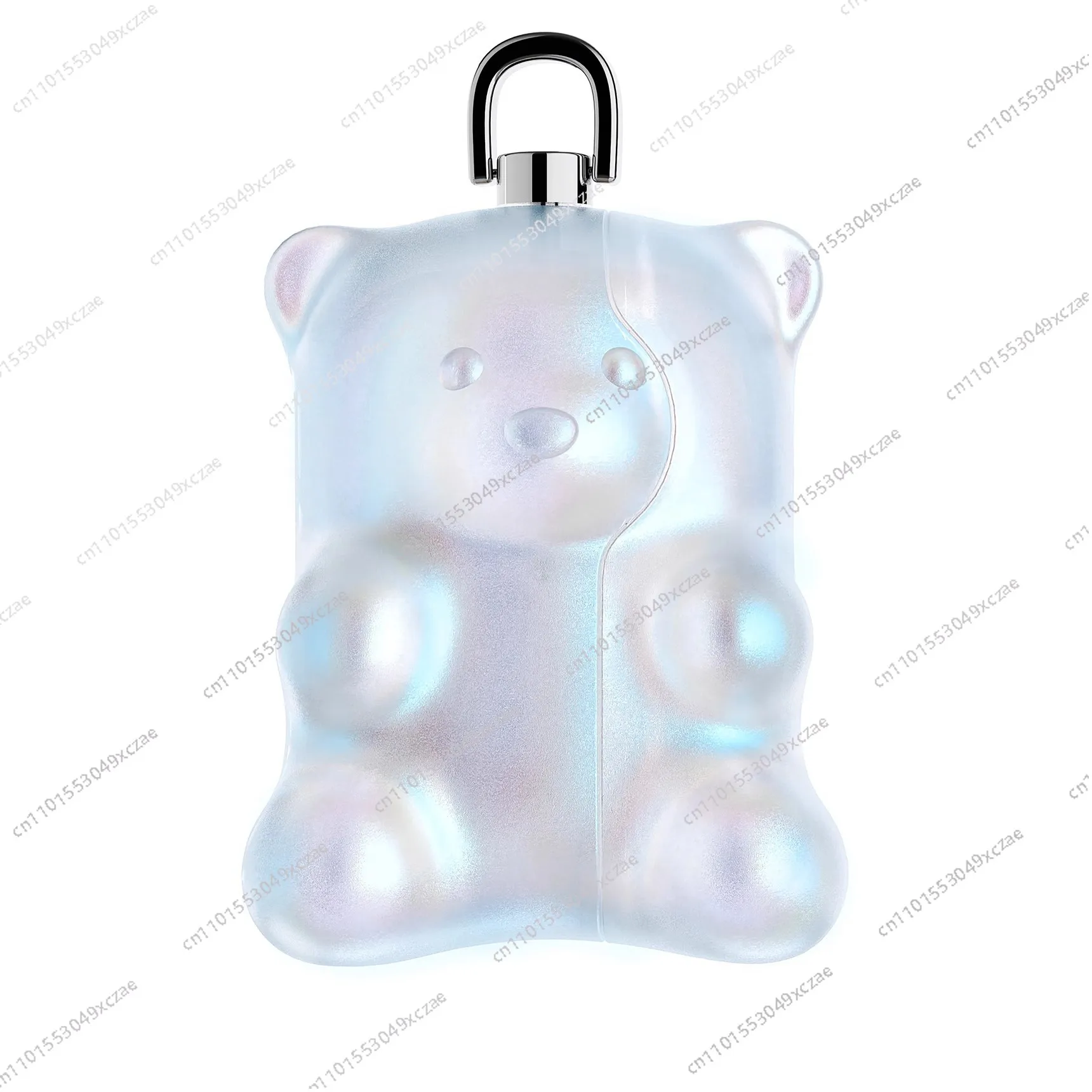 مناسبة لجهاز Apple AirPods Pro /Pro 2/3/4 حافظة سماعة أذن على شكل دب صمغ لطيف، غراء صلب ملون، غطاء واقي، مضاد للسقوط