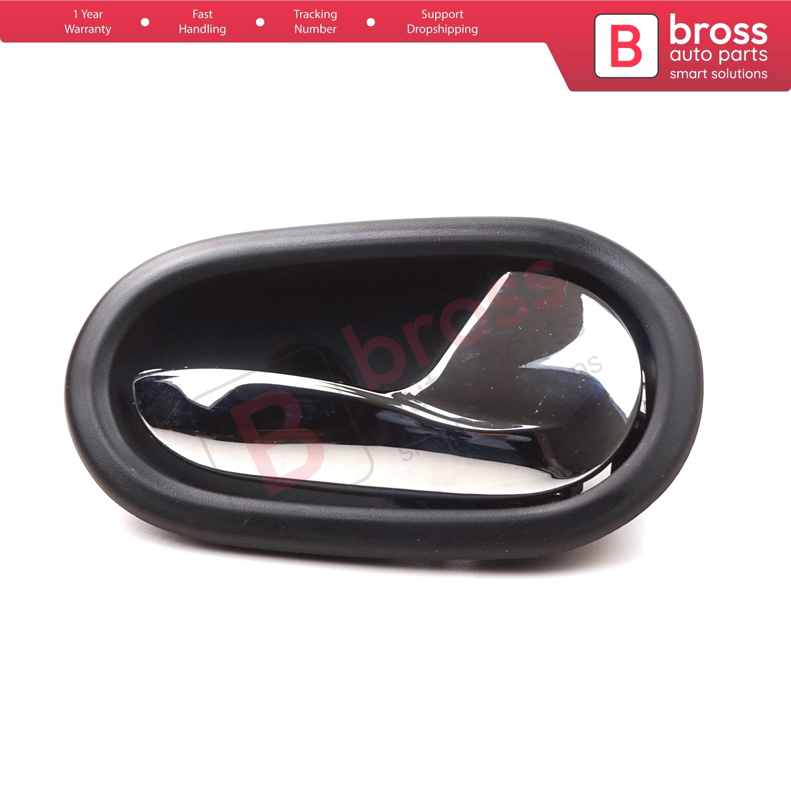 BDP1181 Interior Inner Front OR Rear Right Door Handle 826724918R Chrome Color for Renault Symbol MK3 Dacia Sandero Stepway MK2