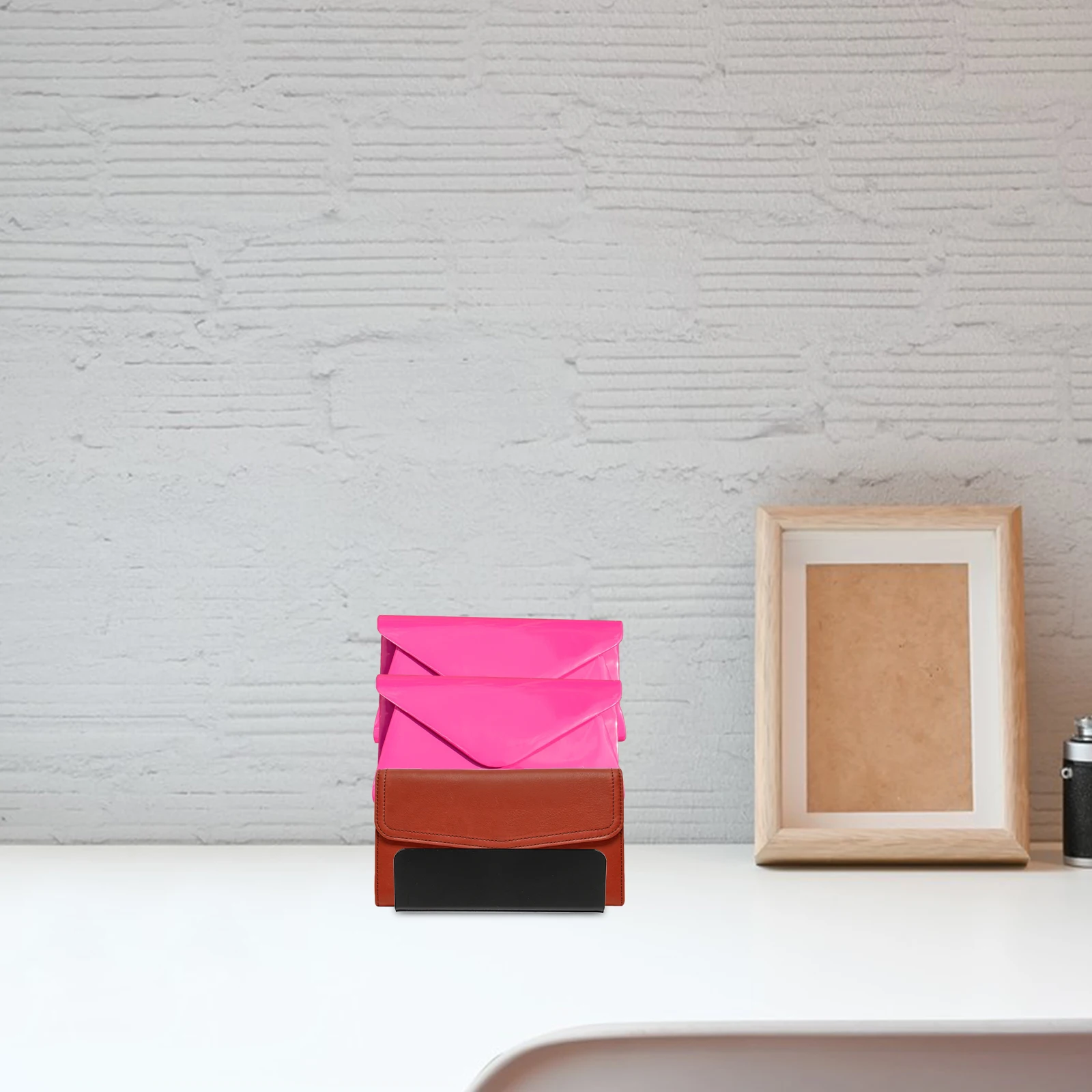 

1pcs Purse Display Stand Acrylic Wallet Holder Multi-Layer Space-Saving Showcase For Sunglasses Jewelry Durable Desktop