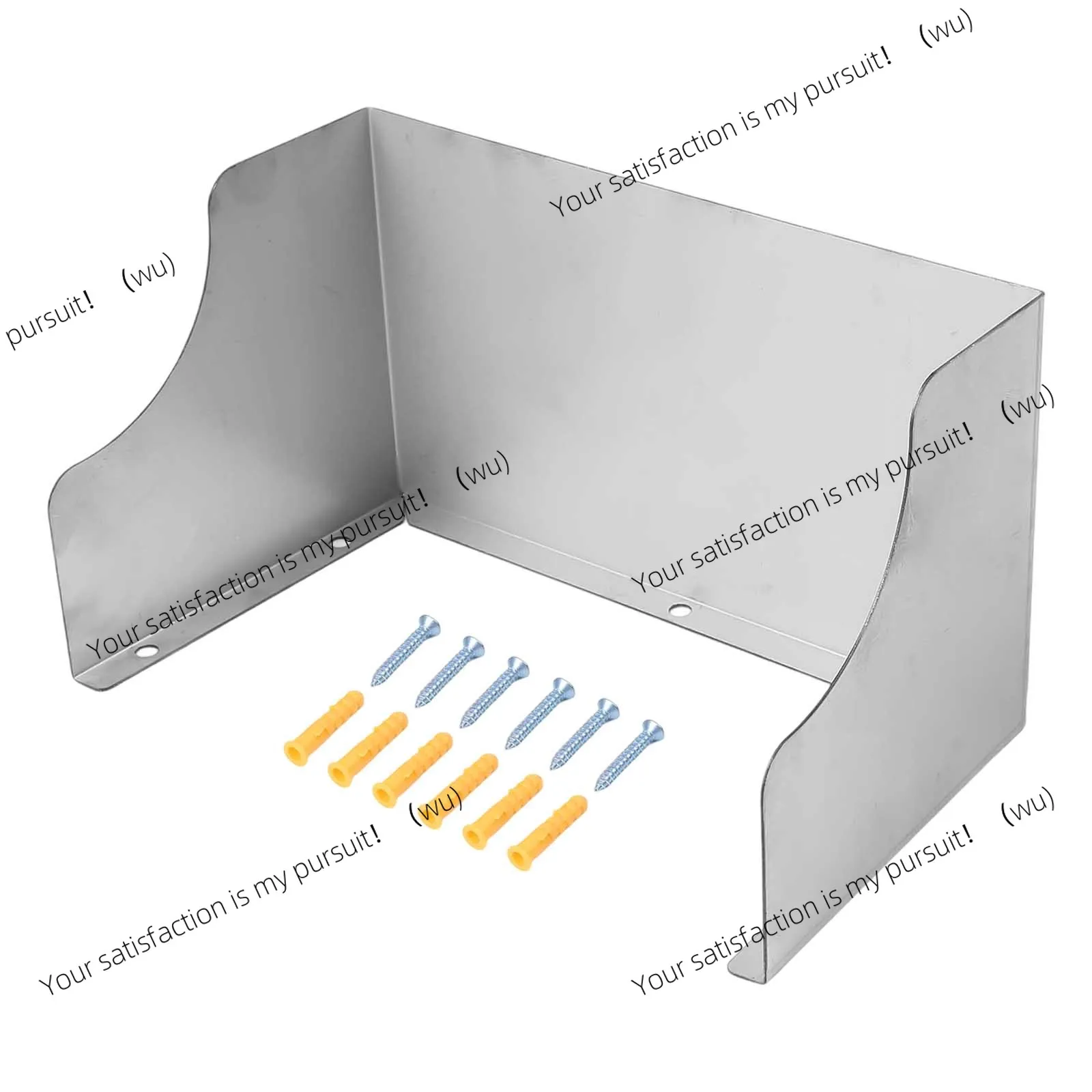 125-505mm Doorbell Rain Cover Stainless Steel Door Bell Protective Cover Outdoor Socket Wall Switch Waterproof Cover
