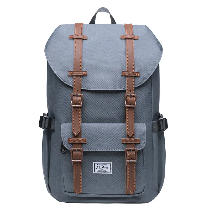 حقيبة ظهر عصرية للنزهة ، حقيبة مدرسية يومية للحرم الجامعي ، قابلة للارتداء ، بسعة كبيرة ، جديدة ، #6