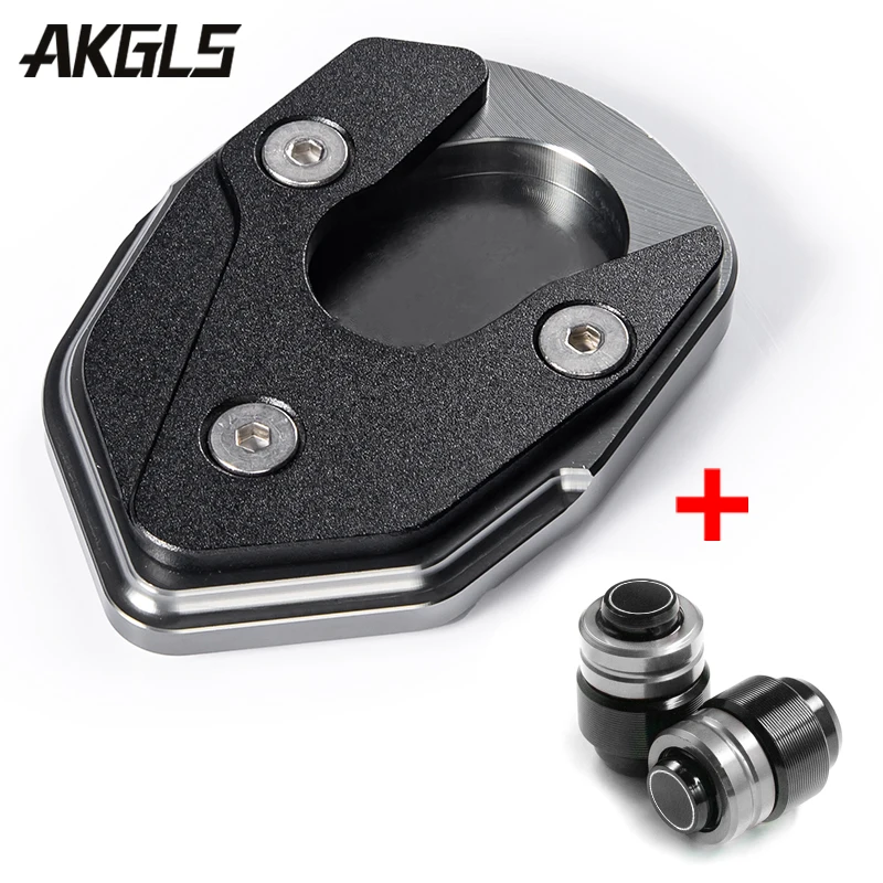 Extension de support latéral, plaque de support agrandie, sous-support pour Kawasaki Z900, Z900RS, SE, Z1000, Z1000SX, ER6N, Z650, ZX6R