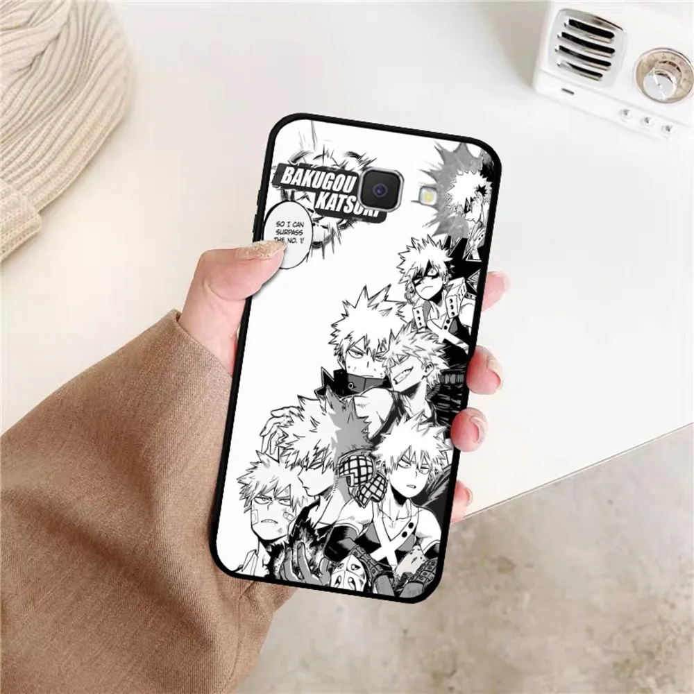 Anime B-Bakugo Katsuki  Phone Case For Samsung J 7 plus 7core J7 neo J6 plus prime J6 J4 J5 Mobile Cover