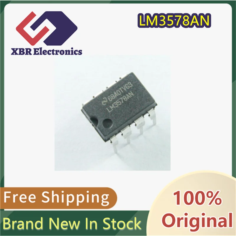 (10/50 Pieces) LM3578AN LM3578 Through-Hole DIP-8 Switching Regulator Chip Brand New Genuine Original